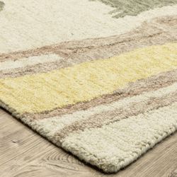 Emmett Rectangle Rug Multi Earth 5 x 8