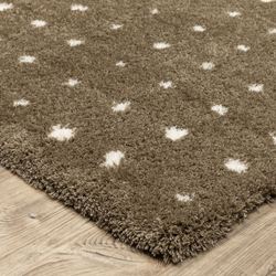 Casper Rectangle Rug Chestnut