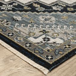 Sheridan Rectangle Rug Blue