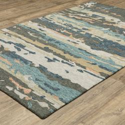 Odessa Rectangle Rug Multi Earth 5 x 8