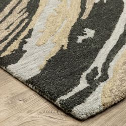 Zelda Rectangle Rug Straw 5 x 8