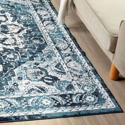 Cyrus Rug Runner Blue 27 x 72