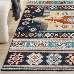 Andreas Rug Runner Navy 27 x 72