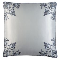 Lyra Embroidered European Sham Only Platinum