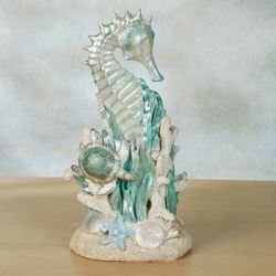 Seahorse Table Sculpture Multi Cool