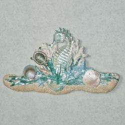 Seahorse Wall Plaque Multi Cool