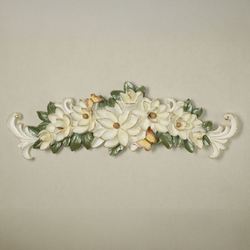 Sweet Magnolia Wall Topper Ivory