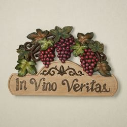 Grape Arbor Wall Plaque Port