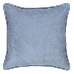 Chambalon Garden Solid Blue Pillow 17 Square