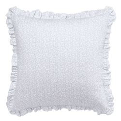 Chloe Ruffled European Sham Blue