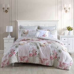 Ailyn Comforter Bed Set Pink
