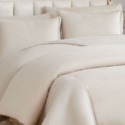 Solitude Comforter Bed Set Beige