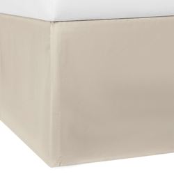 Solitude Kick Pleat Bedskirt Champagne