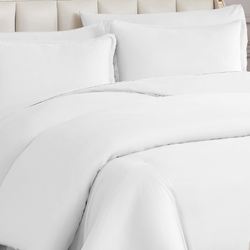 Solitude Comforter Bed Set White