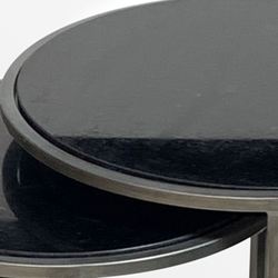 Lionel Nesting Table Set of Three Black