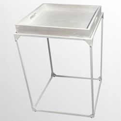 Julius Accent Table Whitewash