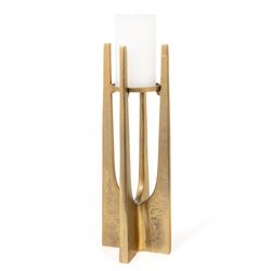Skye Large Candleholder Gold