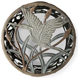 Heron Flock Outdoor Accent Table Multi Metallic