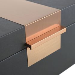 Stacked Decorative Boxes Charcoal Set of Three