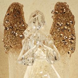 Holiday Angel Swirl LED Nightlight White