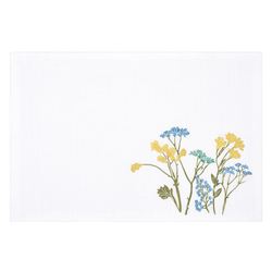 Wildflowers Placemats White Set of Four