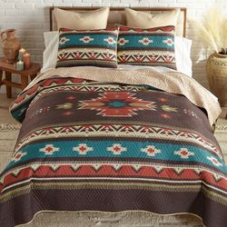 Mahogany Desert Mini Quilt Set Multi Warm