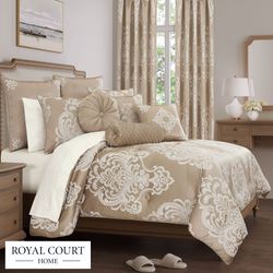 Potenza II Comforter Set Light Taupe