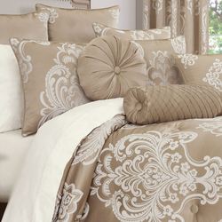 Potenza II Comforter Set Light Taupe