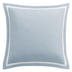 Garden Bloom Flanged European Sham Blue