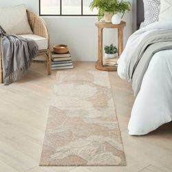 Amelie Rug Runner Light Taupe 23 x 76