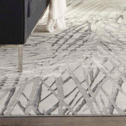 Ulani Rectangle Rug Ivory/Black