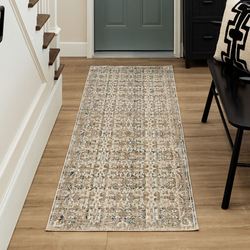 Divina Rug Runner Tan 26 x 710