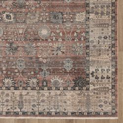 Kamala Rug Runner Maroon 27 x 73