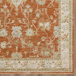 Ivette Rug Runner Rust 27 x 73