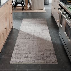 Ingrid Rug Runner Gray 26 x 73