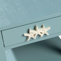 Grand Bay Starfish Chairside Accent Table Aqua