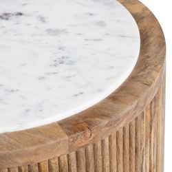 Santorini End Table Brown