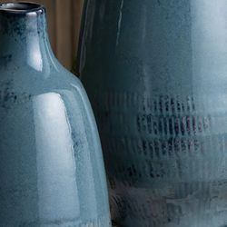 Arden Vases Blue Set of Two