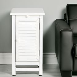 Cape May Chairside Table White