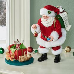 Whiskering You a Merry Christmas Clothtique Red 2 Piece Set