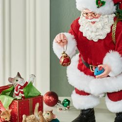 Whiskering You a Merry Christmas Clothtique Red 2 Piece Set