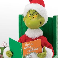 Bedtime Story Grinch Clothtique Green