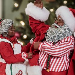 Santas New Suit African American Clothtique Red