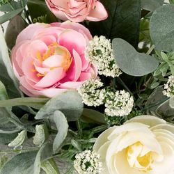 Springtime Blossoms Orbs Pink Set of Two