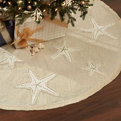Golden Coast Tree Skirt Natural