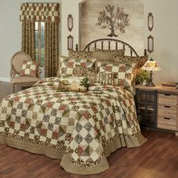 Nostalgia Grande Bedspread Set Multi Warm