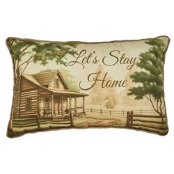 Nostalgia Piped Rectangle Pillow Multi Warm