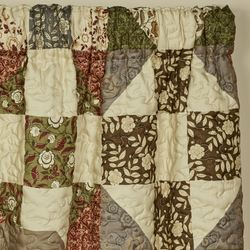 Nostalgia Swag Valance Multi Warm 72 x 40