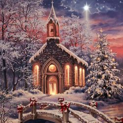 O Come Emmanuel Lighted Canvas Wall Art Multi Warm