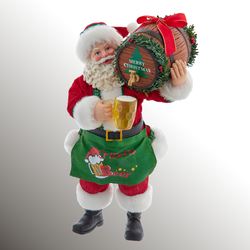 Fabriche Santa with Beer Barrel Red